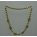 Gold necklace, pre-Christian, swastika design on beads